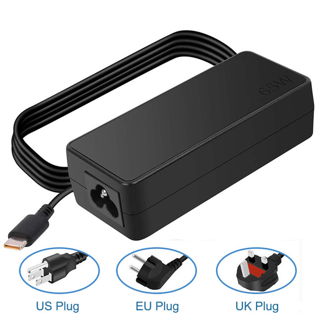 20V 3.25A 65W Type C AC Adapter USB C Power Laptop Charger For Lenovo  Thinkpad E14 E15 E490 E495 E590 E595 R490 X13 T14 T15 T490 - AliExpress